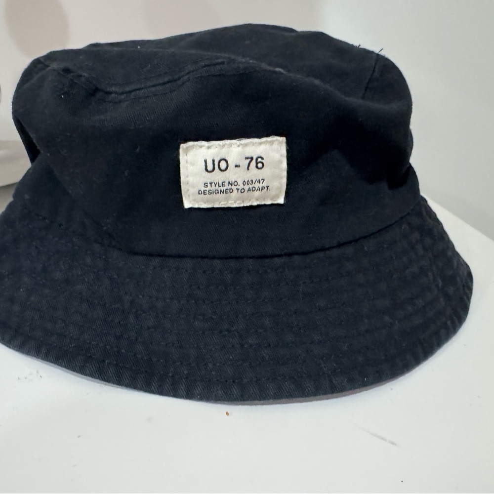 Urban Outfitters Black Bucket Hat